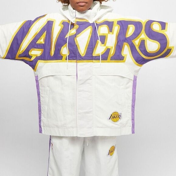 Nike x AMBUSH Los Angeles Lakers Kobe Bryant Sz M Water Repellent Coat Jacket ne - Picture 2 of 14